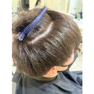 【ジュレベール 益田】白髪ぼかし　ビフォーアフター