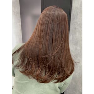 髪質改善トリートメント×ハニーブラウンカラー大通駅個室サロン