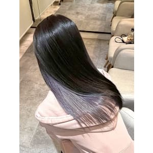 美髪シルバーインナーカラー/札幌髪質改善トリートメント