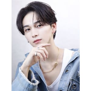 毛流れセンターパート【ニュアンスパーマ】