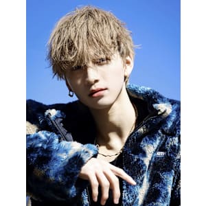 【ホワイトブロンドマッシュ】メンズブリーチカラー　