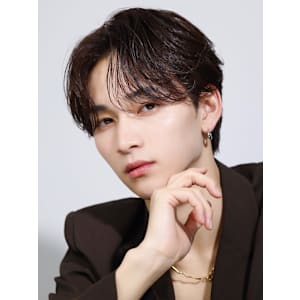 毛流れセンターパート