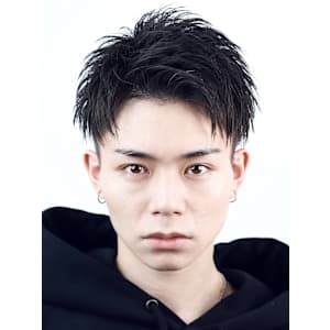 アップバングショート