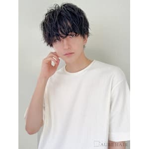 20代・30代_束感マッシュ/波打ちパーマ