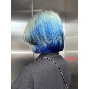 エンドカラー　デザインカラー　ハイトーン　原宿/表参道