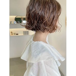 ボブパーマ・柔らかかわいい