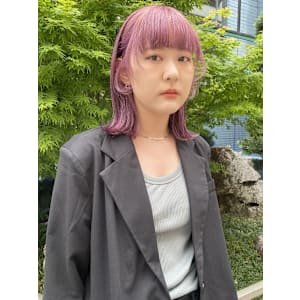 寒色！ピンクカラー！