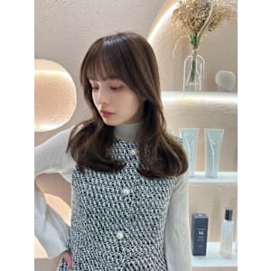 髪質改善カールレイヤー黒髪ロング美髪*Zina渋谷