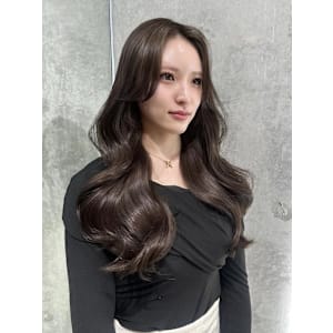 髪質改善＊韓国風顔回りカールデジタルパーマ【Zina】