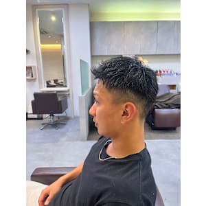 フェード風ベリーショート/川越/川越駅