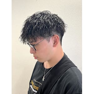 【平山明樹】縦落ちスパイラルパーマ