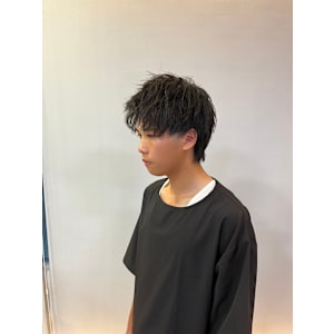 ウルフ風メンズショート