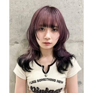 エンドカラー　デザインカラー　ハイトーン　原宿/表参道