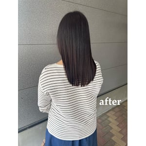 『髪質改善ストレート』