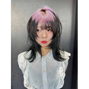 ルーツカラー　デザインカラー　ハイトーン　表参道/原宿 - Null 表参道本店 デザインカラー/ダブルカラー【ヌル】掲載中