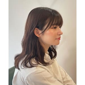 波巻きモカベージュ