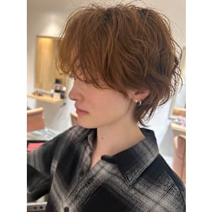 ショート＋パーマ