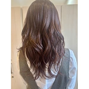 ゆるふわmix巻き/メテオカラー/ピンクベージュ