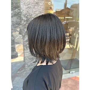 アッシュグレー×ボブレイヤー