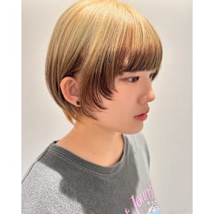 エンドカラー×ショート