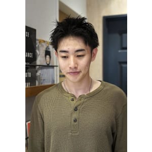 スパイキーショート／メンズショート／平塚美容室