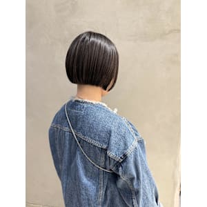 ungu ul×ショート×髪質改善×オージュア