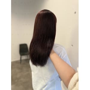 ピンクブラウン／艶髪／髪質改善