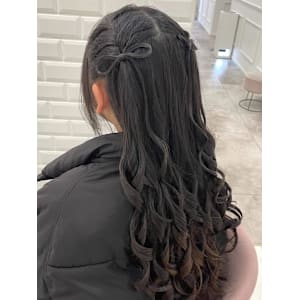 リボンハーフツイン♪_ユウ