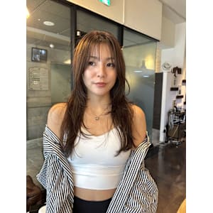 レイヤーロング - 半個室型美容室 Sourire 赤坂店【ハンコシツガタビヨウシツスーリールアカサカテン】掲載中