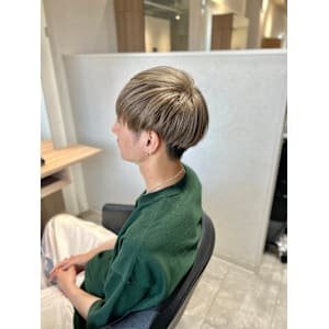 ミルクティーカラーマッシュ