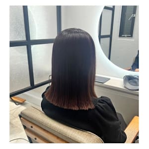 切りっぱなしボブ