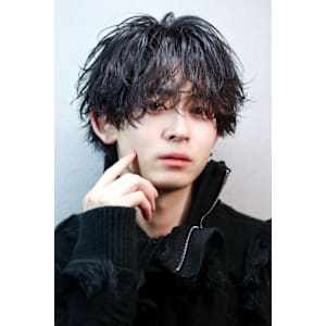 無造作シースルーマッシュ