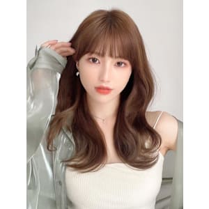 後れ毛が可愛い顔周りハイレイヤーロングチェリーブラウン  - AFLOAT/L 錦糸町【アフロートエル】【アフロートエル キンシチョウ】掲載中