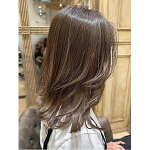 くすみベージュ_ ラベンダーミルクティー_ マロンベージュ