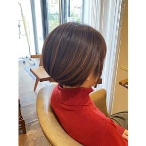 大人かっこいいショートボブ♪