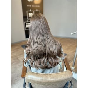 ブリーチなしダブルカラー/ヘーゼルグレージュ