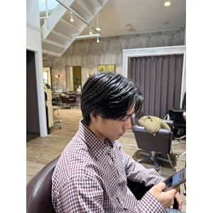 『メンズ』スッキリマッシュ