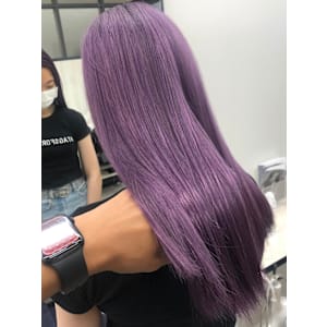 バイオレット　ケアカラー　髪質改善　ダメージレスブリーチ - N° rico 名駅【ナンバー リコ メイエキ】掲載中