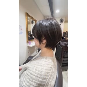 丸みショート♪【髪質改善　錦糸町】