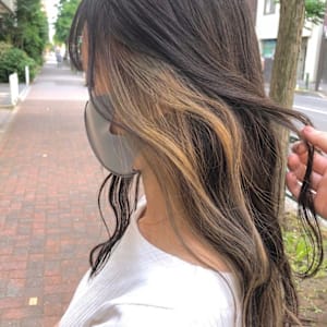 抜きっぱなしインナーカラー - EARTH/A 三鷹店【ヘアメイクアース ミタカテン】掲載中
