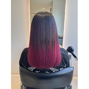 ピンクグラデーション