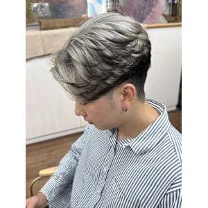 メンズパーマ×メンズブリーチ メンズヘアサロン YUIMAR