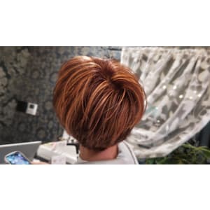 美髪工房「あの日みた夕陽のオレンジ」×スタイル