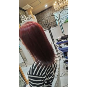 美髪工房「あの日みた夕陽のオレンジ」×スタイル