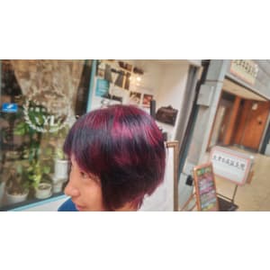 美髪工房「あの日みた夕陽のオレンジ」×スタイル