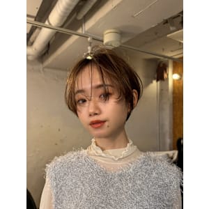 マッシュショート/ひし形ショートボブ/ウルフカット