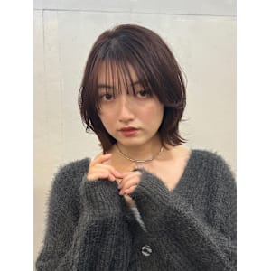 ピンクブラウン/ラベンダー/透明感