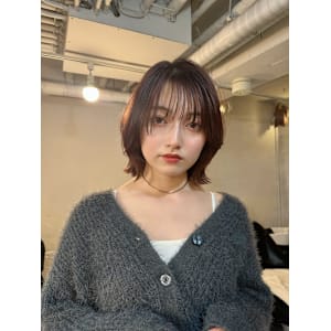 オフィスカラー/暖色カラー/ラベンダーブラウン