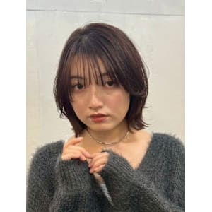 ベルボブ/顔周りレイヤー/ウルフボブ