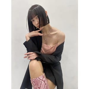 髪質改善＊チェリーブラウンタイトボブ＊美髪【Zina】